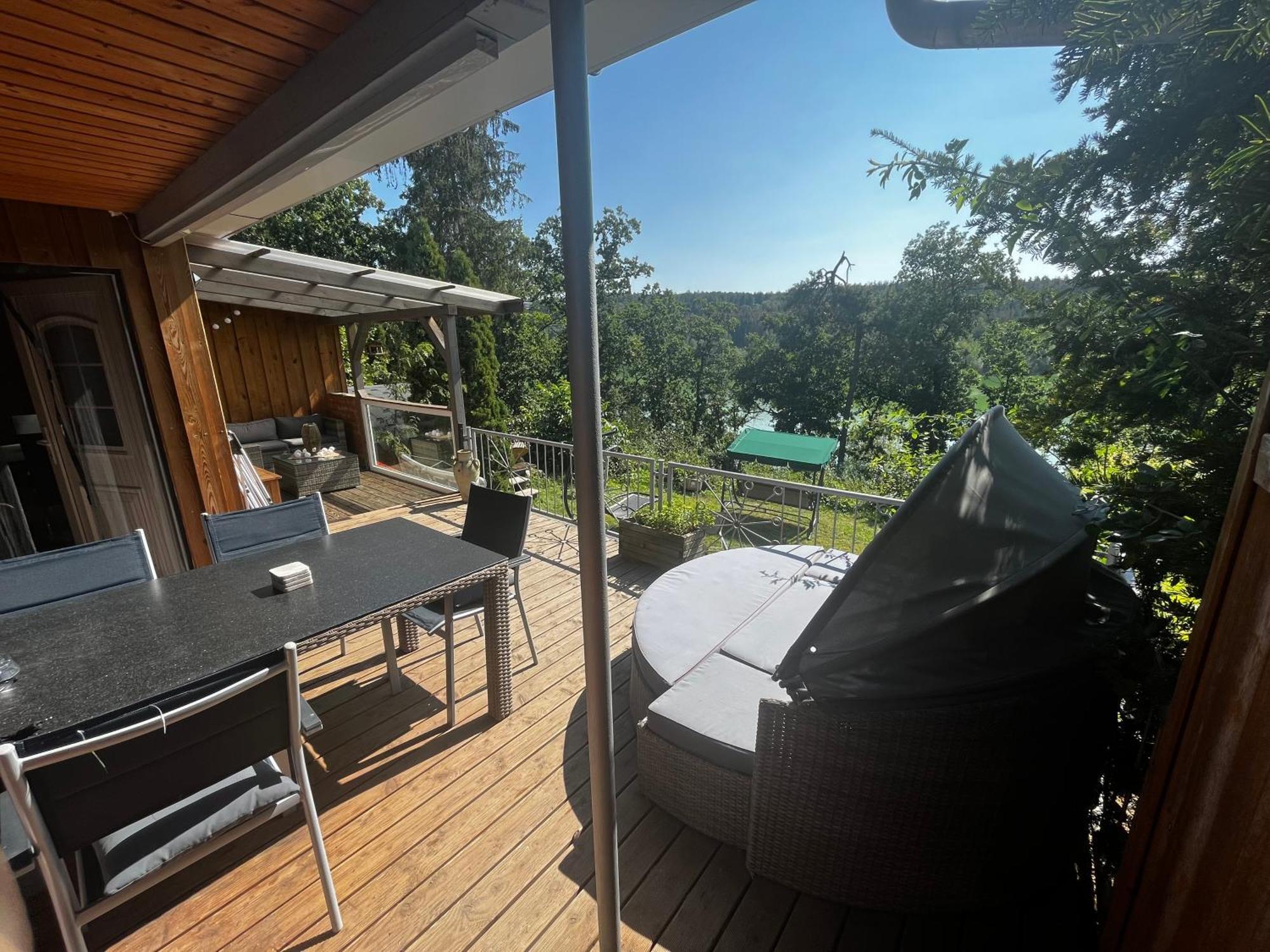 Ferienhaus Zeulenrodaer Meer Exteriör bild