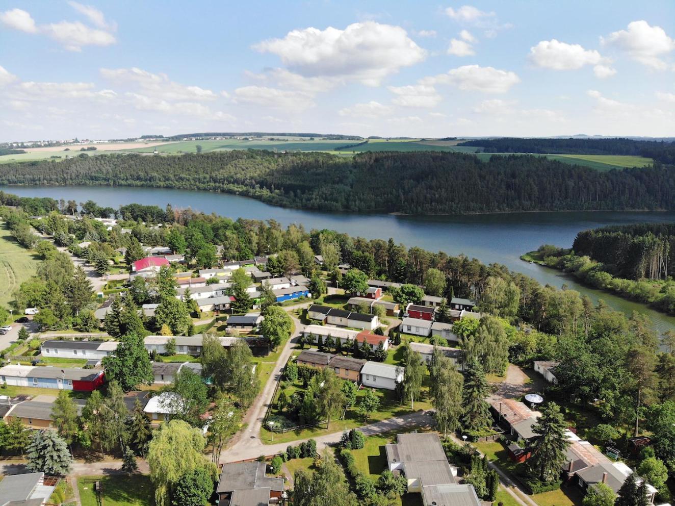 Ferienhaus Zeulenrodaer Meer Exteriör bild